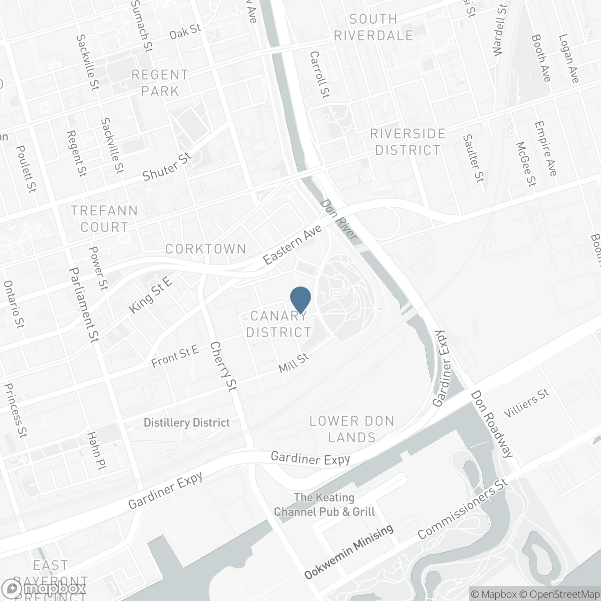 N 519 - 120 BAYVIEW AVENUE, Toronto, Ontario M5A 0G4